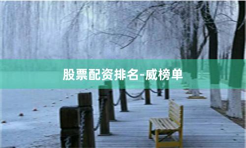 股票配资排名-威榜单